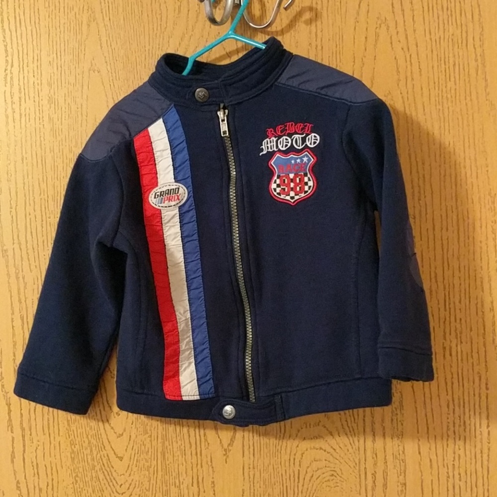💲💲Little Rebels bomber jacket 4T